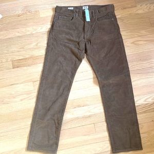 Men’s JCrew brown corduroy